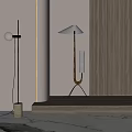 Modern Black And Gold Floor Lamps Elegant Design With Round Shade Curved Pole Metal Base