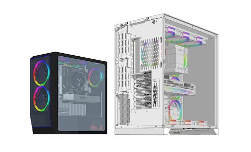 Modern Host Computer Host 3d model