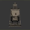 Heavy Duty Bulldozer With Enclosed Cab And Blade