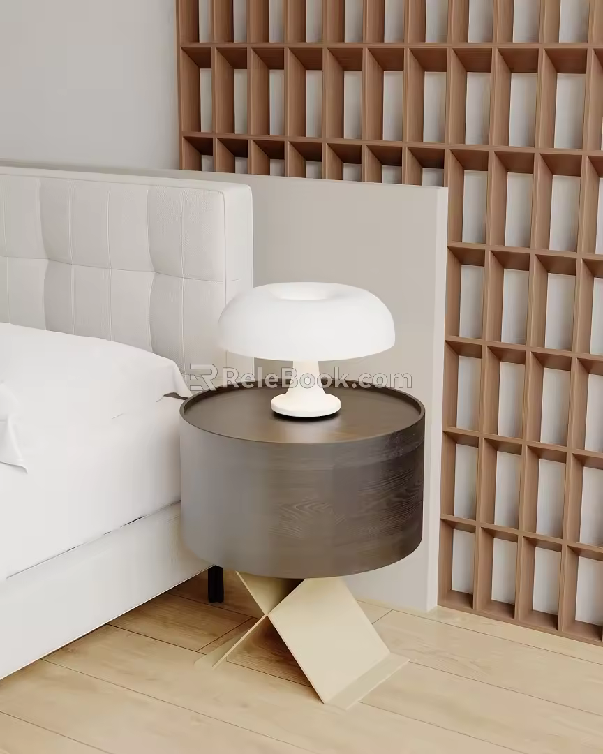 Modern table lamp table lamp side table lamp 3d model