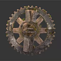 Industrial Equipment Gear With Metal Tooth Structure For Mechanical Transmission Machinery