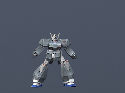 Gundam Model 3d model