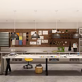 Modern Studio 3d model