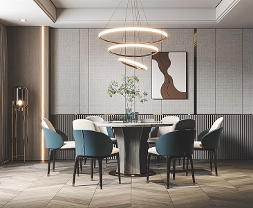 Modern Restaurant 3d model