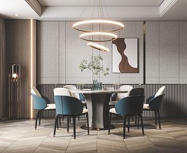 Modern Restaurant 3d model