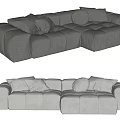 Multiplayer Sofa SABA Pixel 3d model