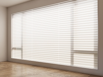 modern venetian blinds blackout blinds roller blinds 3d model