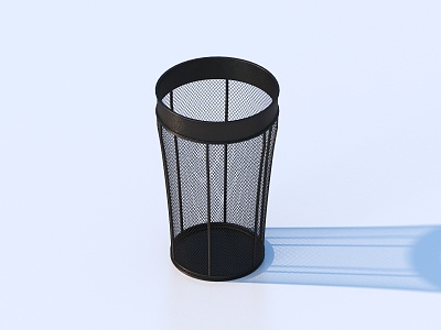 trash can outdoor sketch public facilities model