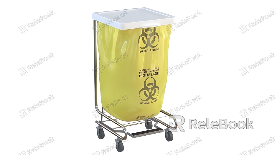 Disposable Infectious Waste Drum model