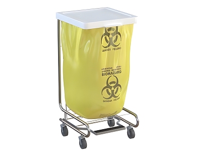 Disposable Infectious Waste Drum model