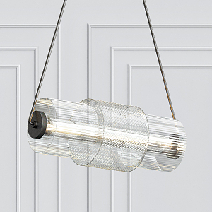 Modern chandelier 3d model