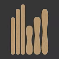 Wooden Household Kitchen Utensils With Different Shapes Sizes For Daily Use