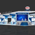 China Railway Exhibition Booth With Modern Design And Intelligent Railway System