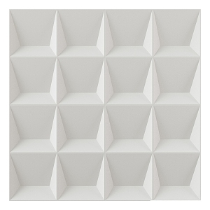 Modern wall panel simple shape wall panel 3d model