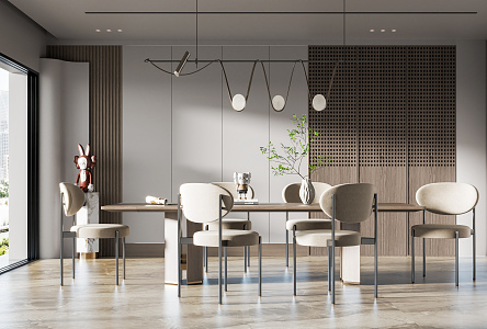 Modern Restaurant 3d model