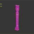 Columns Stone Columns Stone Columns Old Columns Roman Columns Roman Columns Classical Columns Greek Columns 3d model