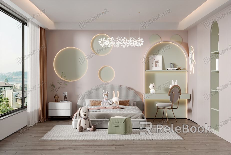 Light Luxury Children's Room model