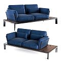 Modern Multi-Person Sofa Sofa Two-Person Sofa Casual Sofa Living Room Sofa Leather Sofa Corner Sofa 3d model