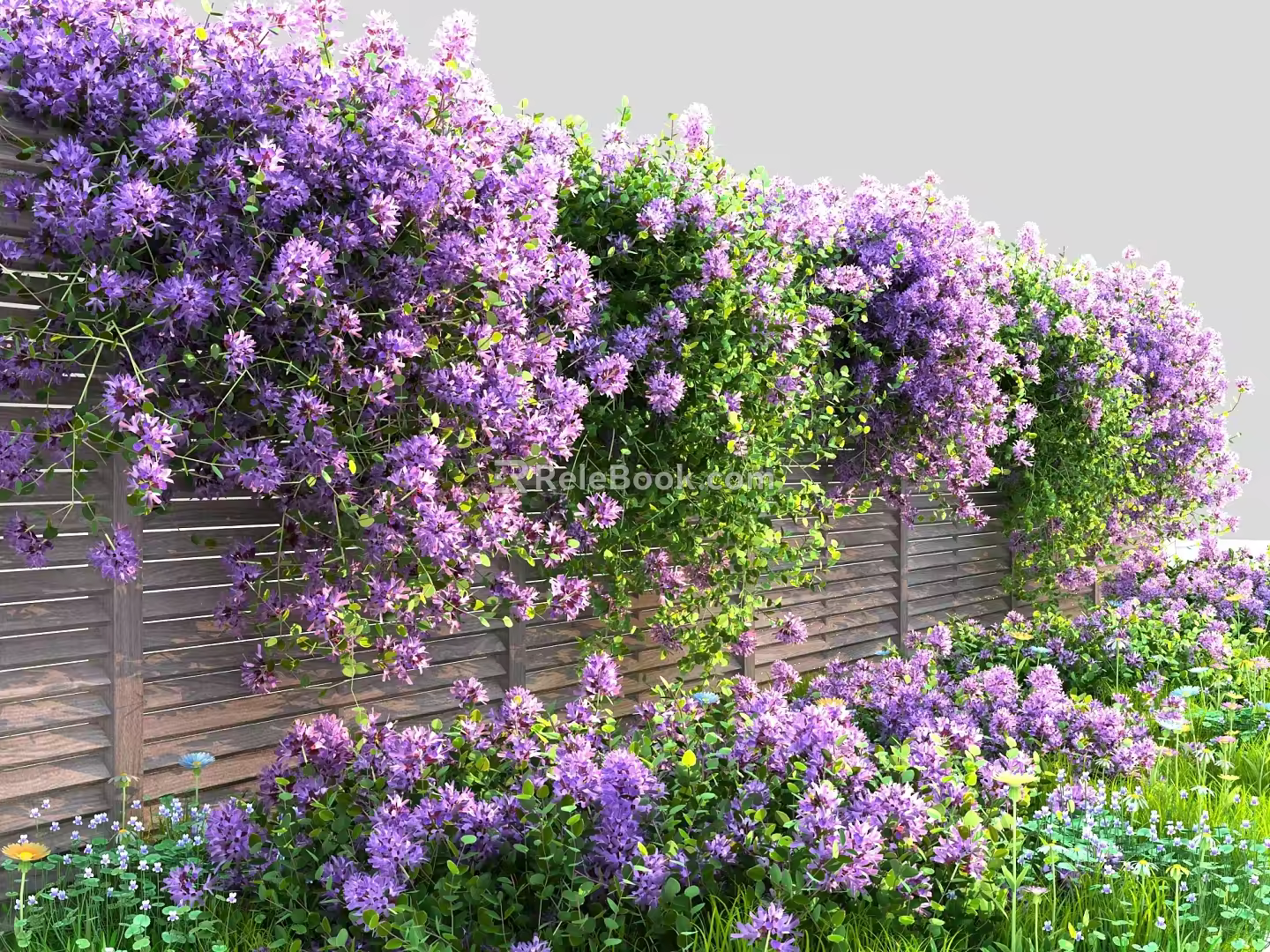 Modern Vine Climbing Vine 3d model