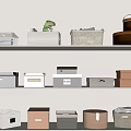 Modern Clothes Storage Box Life Supplies Storage Box Storage Box Storage Box Storage Basket 3d model