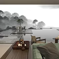 Modern Detached Villa With Large Glass Walls Open Layout And Indoor Outdoor Living Space