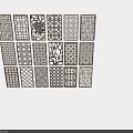 Decorative Wooden Room Dividers With Various Intricate Laser Cut Patterns