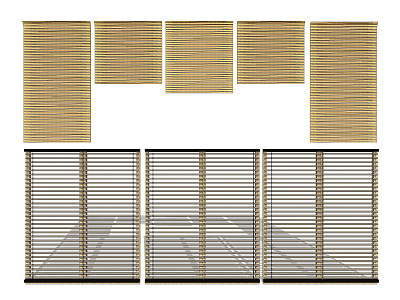 New Chinese-style roller shutter model