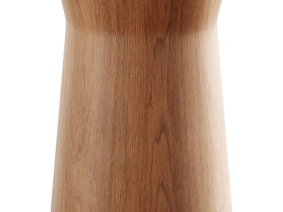 Modern Wooden Side Table With Natural Wood Grain And Sleek Minimalist Design 3d model