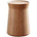 Modern Wooden Side Table With Natural Wood Grain And Sleek Minimalist Design