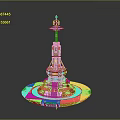 signal tower science fiction signal tower science fiction communication tower communication tower science fiction equipment science fiction facilities science fiction architecture 3d model