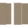 Modern Solid Wood Background Modeling Wall Creative Wood Square Art Modeling Parametric Small Square Background Wall Wood Wall Modeling Wall 3d model