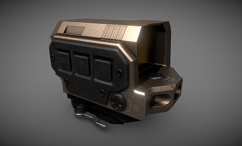 R1X Red Dot Sight 3d model