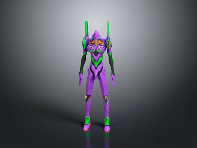 Sci-fi mecha, mech soldier, robot, game character, future warrior, robotic assistant, small robot, robot butler, machine butler 3d model
