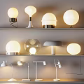 Modern table lamp 3d model