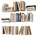 Books Book Ornaments 3d model