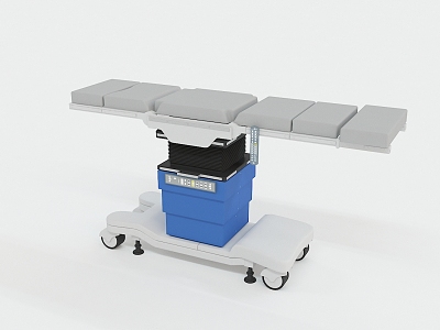 Modern operating bed 3d model