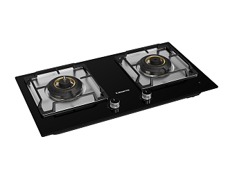 Gas cooker microcrystalline face plate 3d model