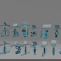 Outdoor Sports Equipment With Solar Panels For Energy Efficient Fitness Workouts