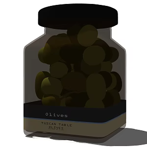 Modern seasoning bottle seasoning 3d model