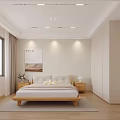 Modern Cream Style Open Living And Dining Room With Cozy Furniture And Soft Ambient Lighting