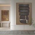 Modern Decorative Painting Hanging Painting 3d model