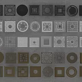 Decorative Tree Grates With Various Geometric Patterns And Different Shapes