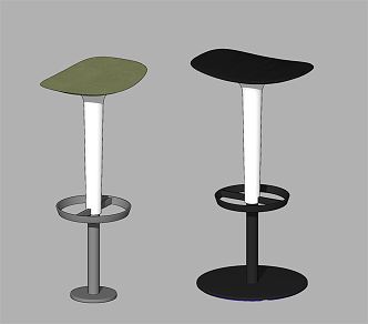 Modern Bar Stool Fashion Bar Chair High Chair 3d model