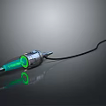 Durable Metal Hardware Tool With Green Light And Black Cable For Precision Work