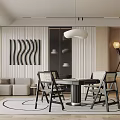 Quiet Chess Room 3d model