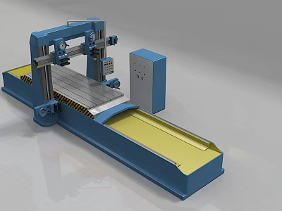 Modern industrial LOFT equipment type planer 3d model Modern industrial LOFT equipment type planer 3d model