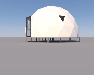Modern Homestay Homestay Tent 3d model
