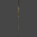Crossed Gold And Silver Swords With Intricate Wing Decorations And Patterns