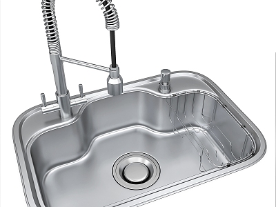 Vegetable basin sink 3d model