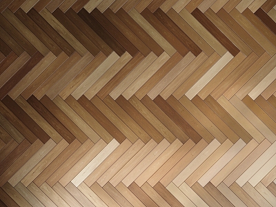 Modern fishbone wood floor herringbone wood floor 3d model